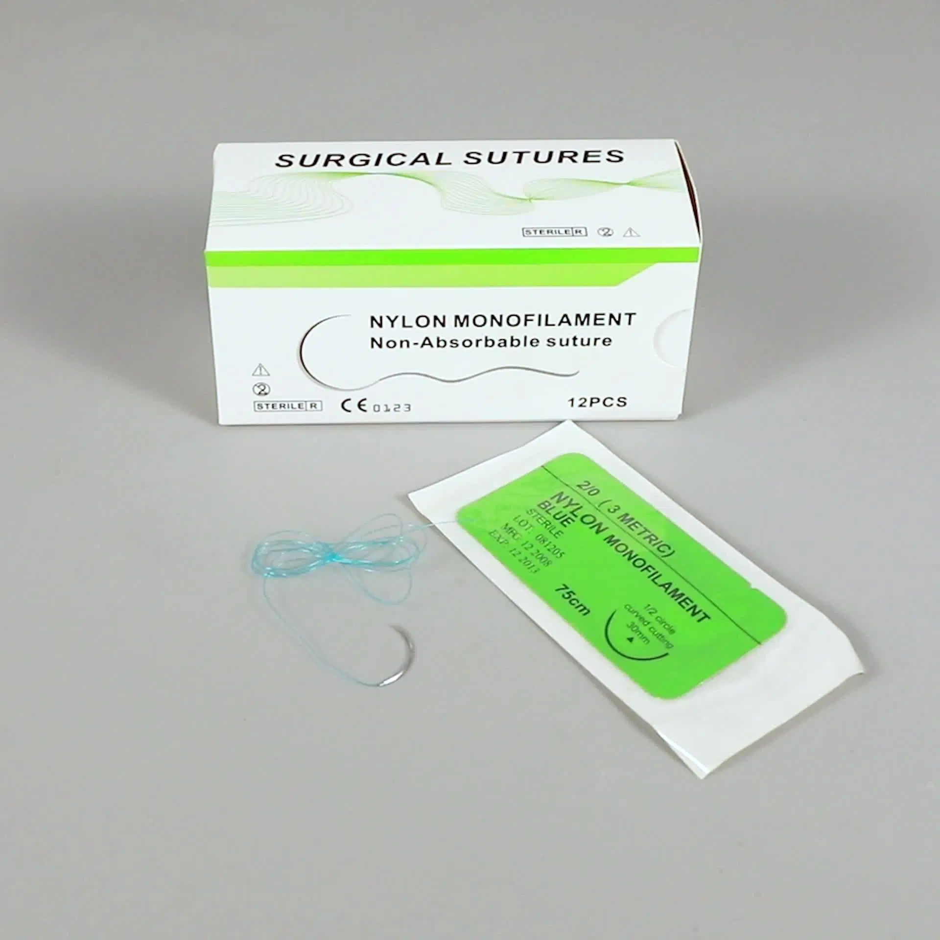 Absorbibles suturas quirúrgicas con /sin aguja