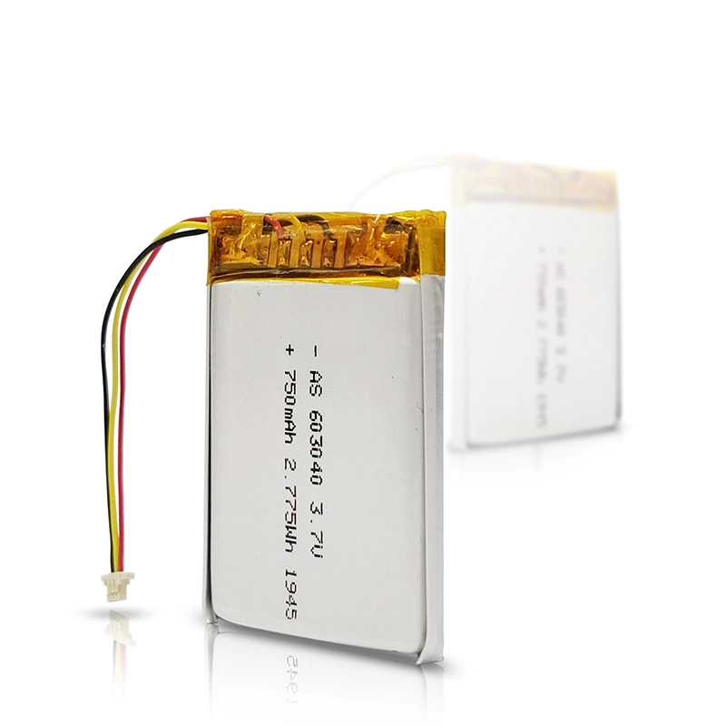 603040 750mAh Rechargeable Lithium Polymer Battery 3.7V for Laptop Tablet PC Battery