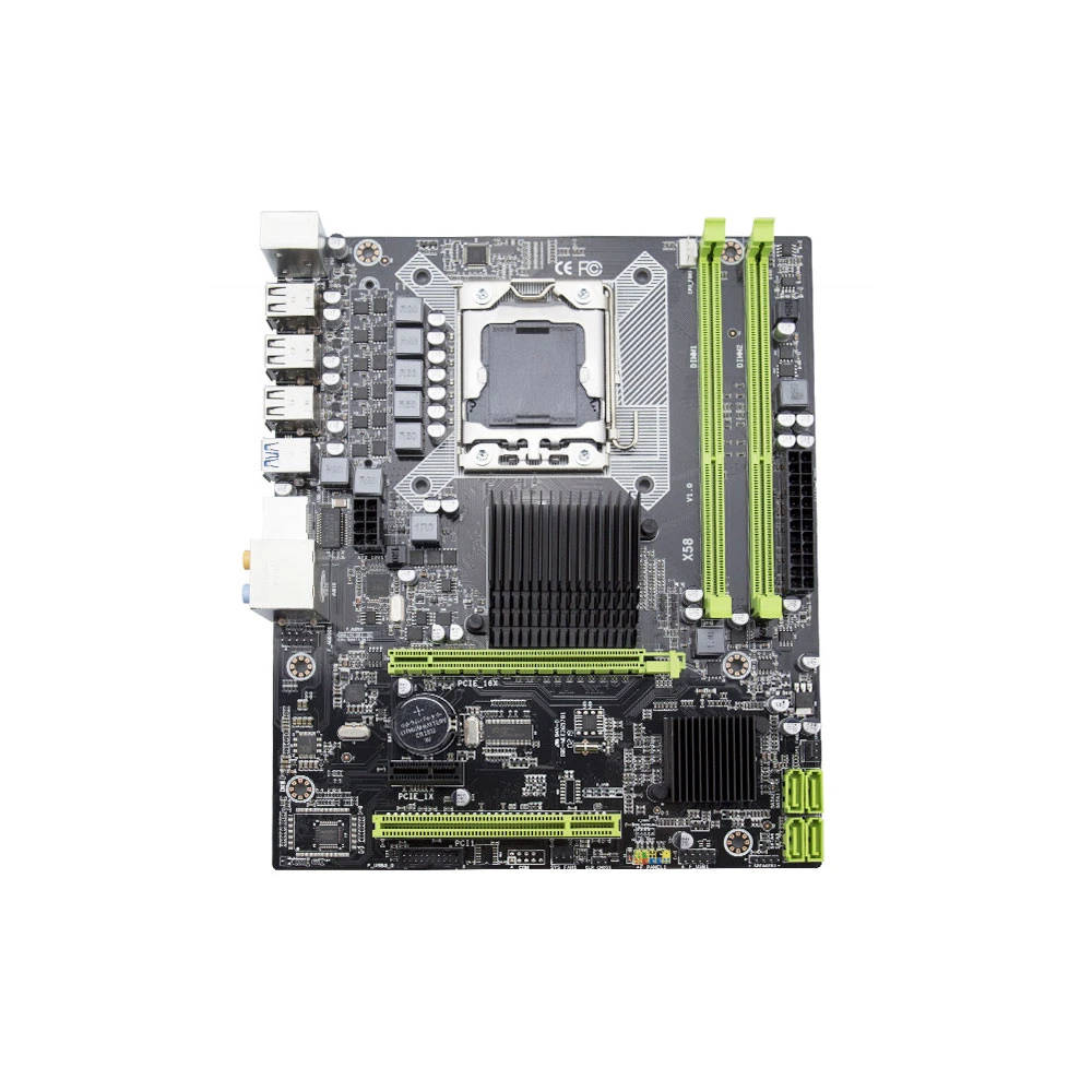 High Quality Supplier Intel X58 Motherboard with CPU 1366pin DDR3 1066/1333MHz Mainboard