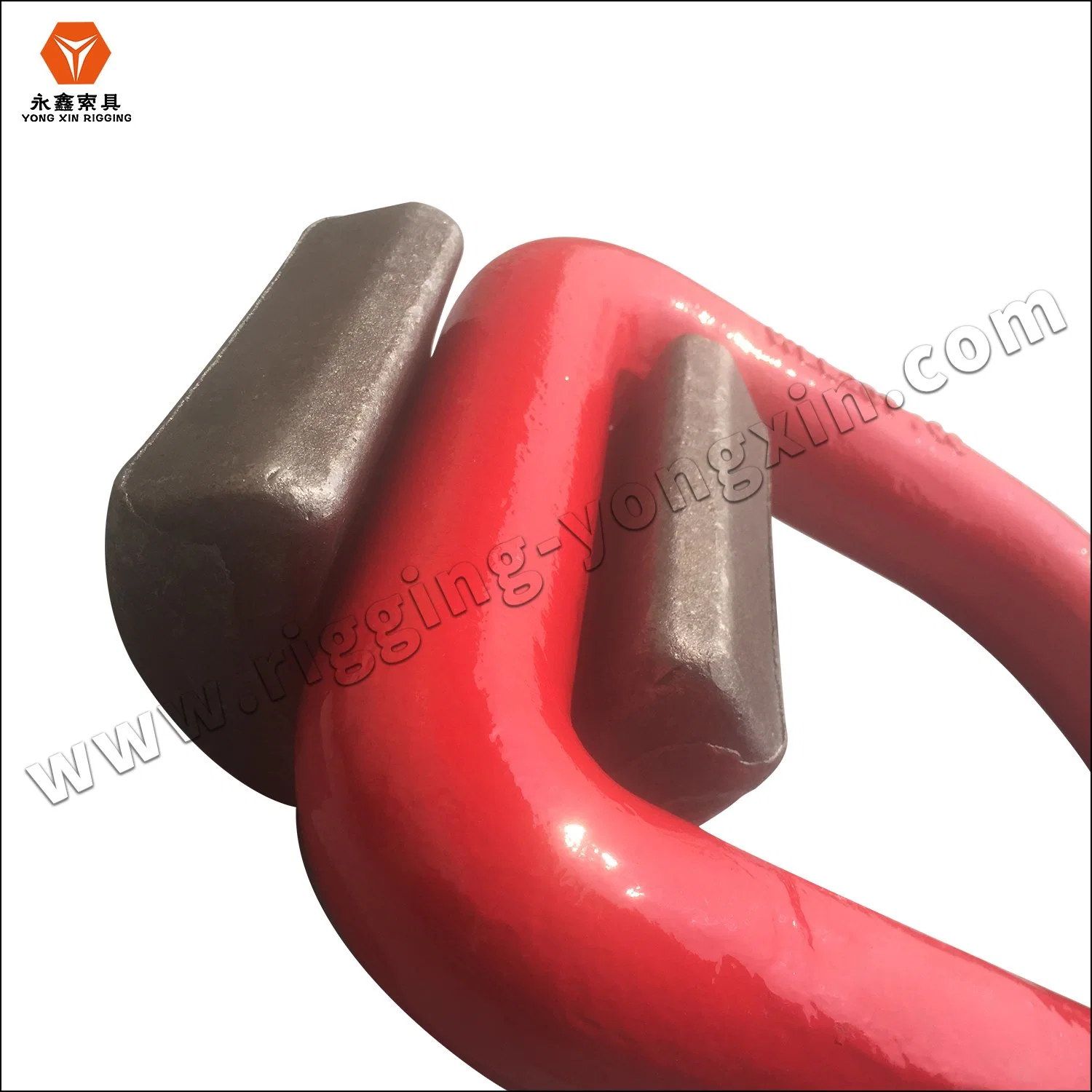 High Strength Forged Steel G80 Pivot Links Container Lifting D Ring|Red D Ring|G80 D Ring