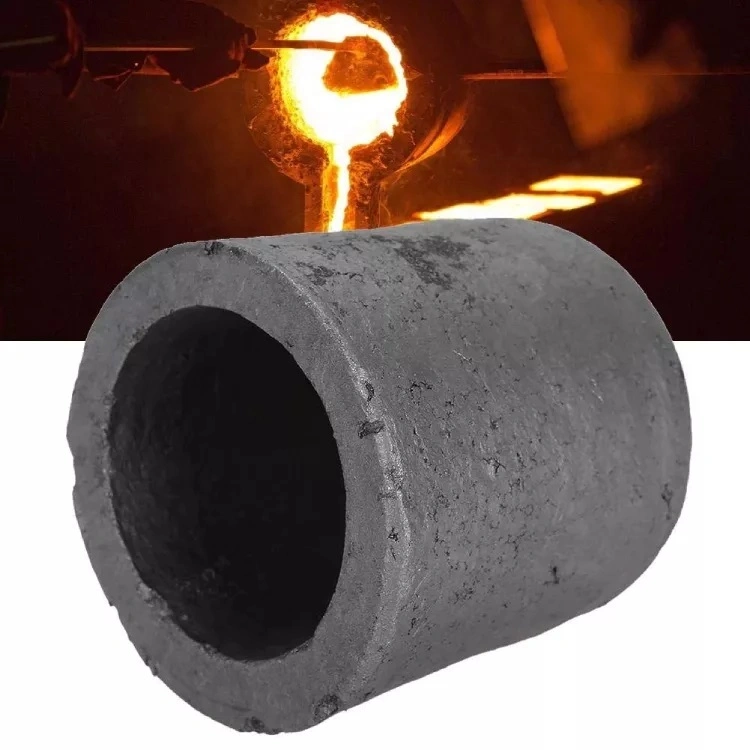 High Purity 98% Sic Silicon Carbide Saggers Graphite Crucible for Copper Melting