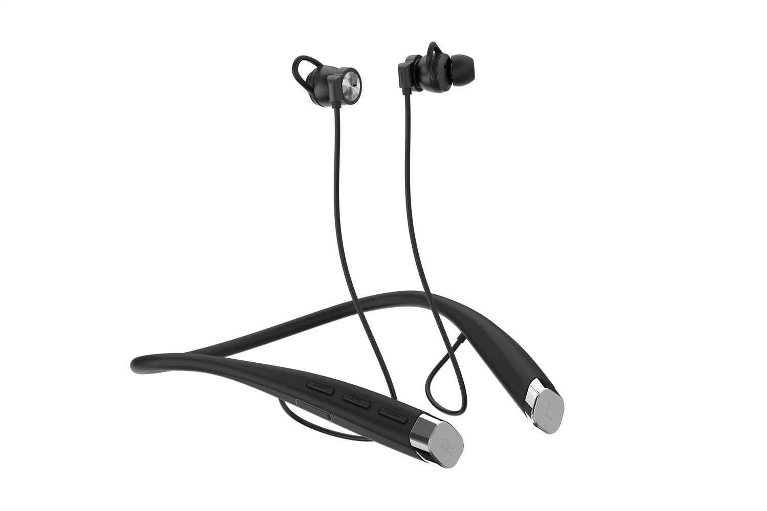 La reducción de ruido activo Halterneck Deportes Auriculares Bluetooth resistente al agua IPX5