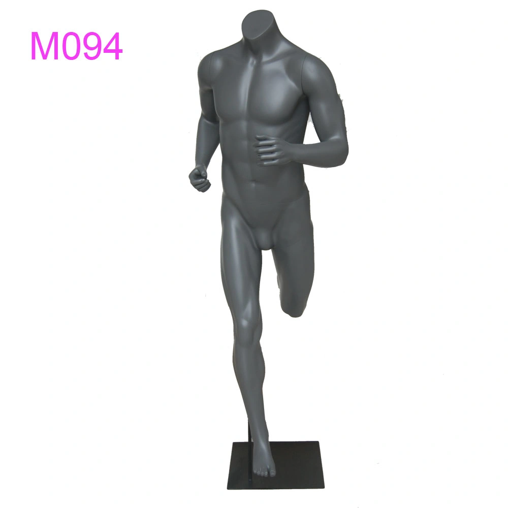 High End Full Body Sports Adult Fiberglass Mannequin Fitness