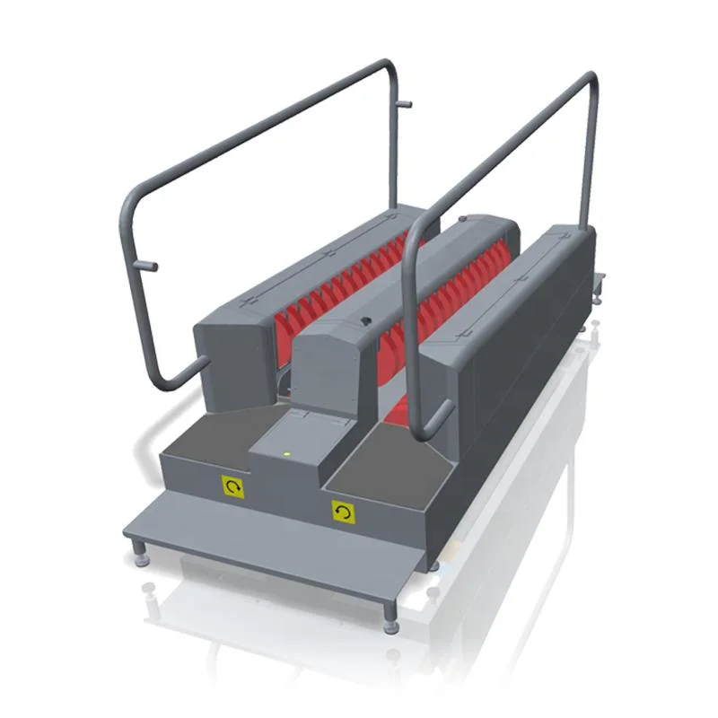 La conception de bottes de nettoyage automatique des semelles des bottes Machine à laver