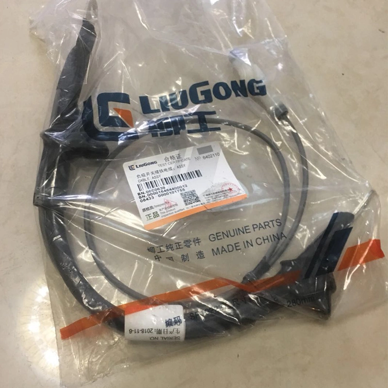 Conjunto de cable de cargadora de ruedas (08C0639) para el cargador de Liugong