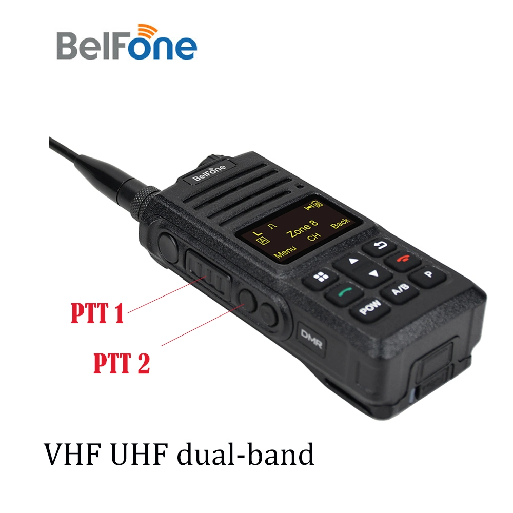 Hot Selling 2022 UHF VHF Radios Dual Bands Analog Digital IP68 Two-Way Radio