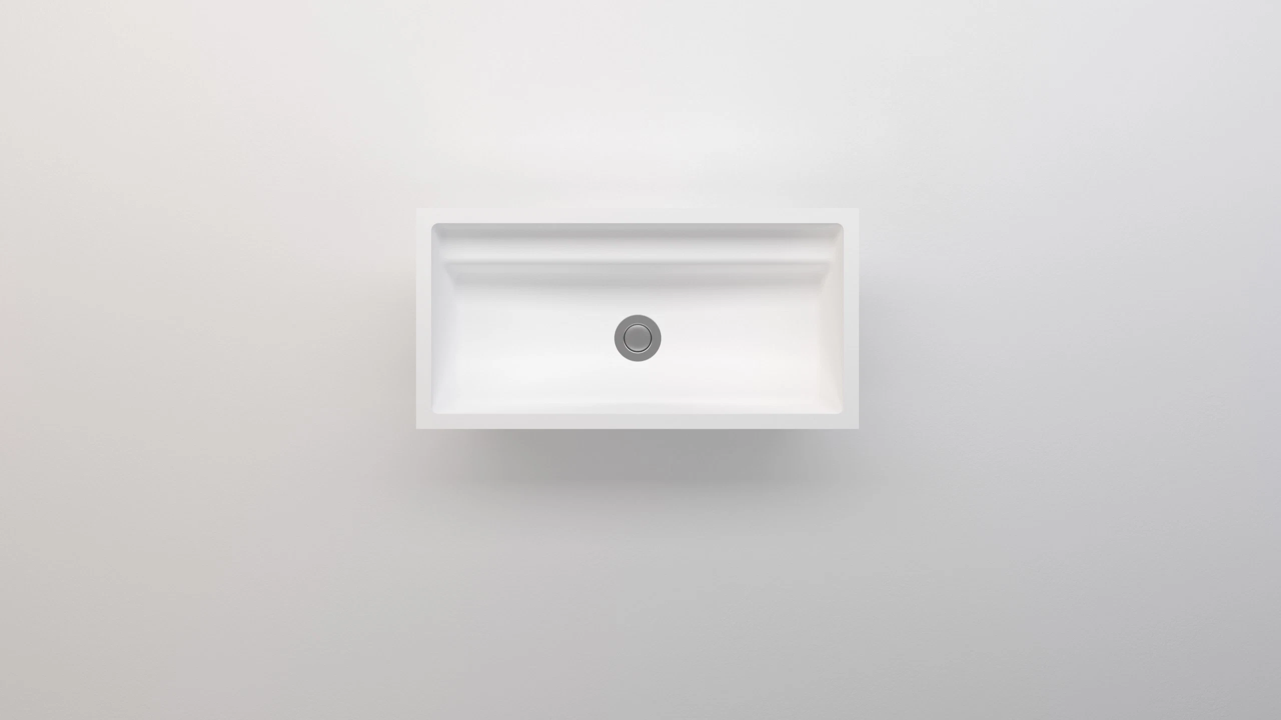 Stylish Solid Surface Rectangular Stone Acrylic Solid Surface Wash Basin, Kitchen/ Bathroom Sink