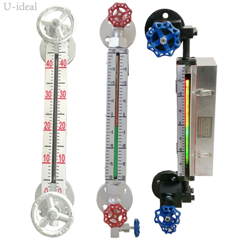 Clamp Connection Threaded Flange Glass Tube Liquid Level Gauge