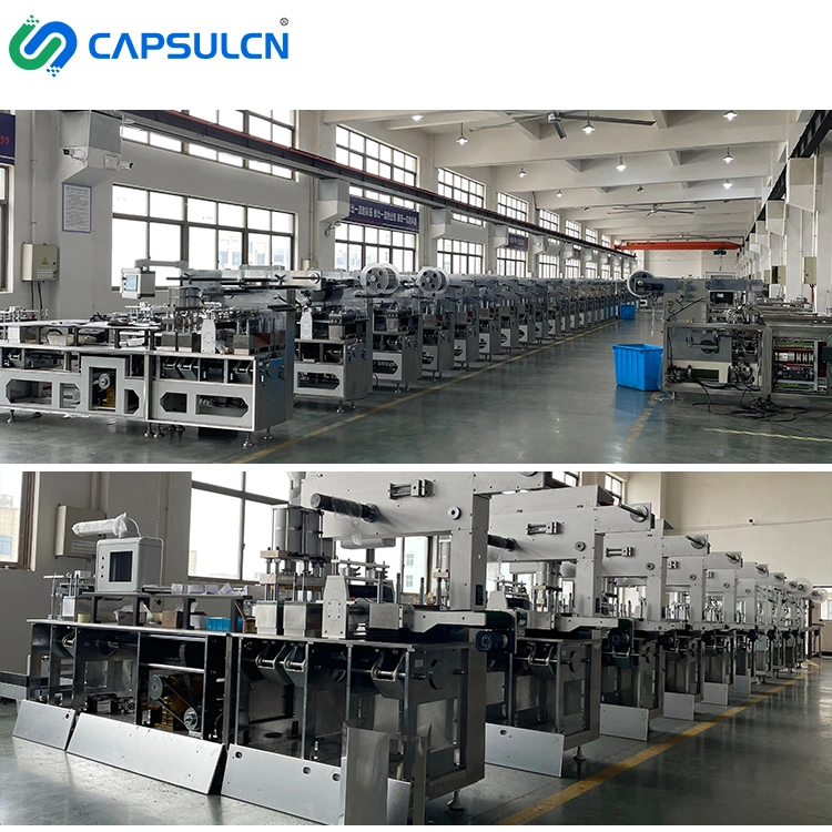 Tablet Softgel Gelatine Capsule Alu Alu Blister Packing Machine