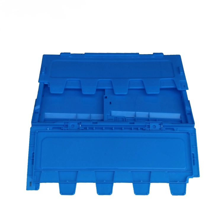 PP Materials Stacked Plastic Collapsible and Folding Crate Box for Storage