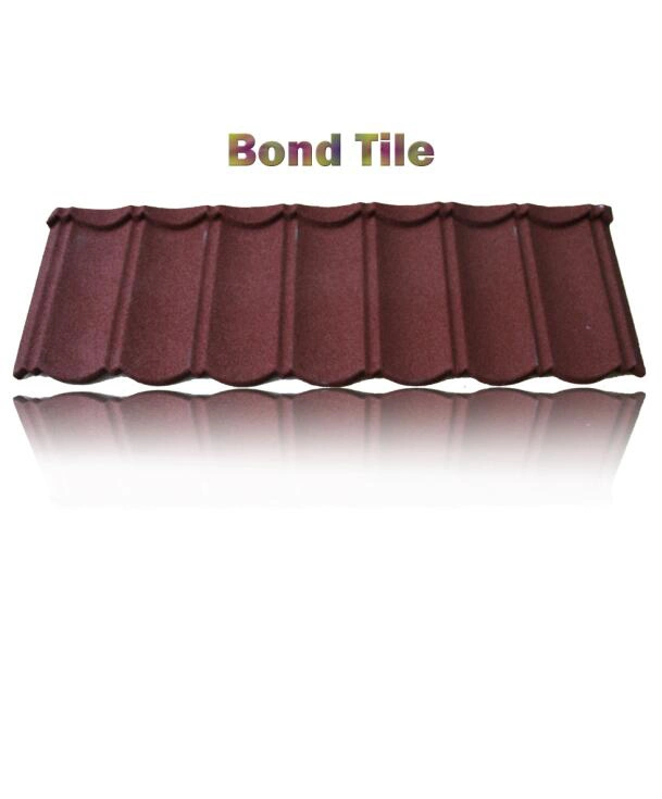 Chinese Imitation Stone Coated Steel Roof Tile for Canada