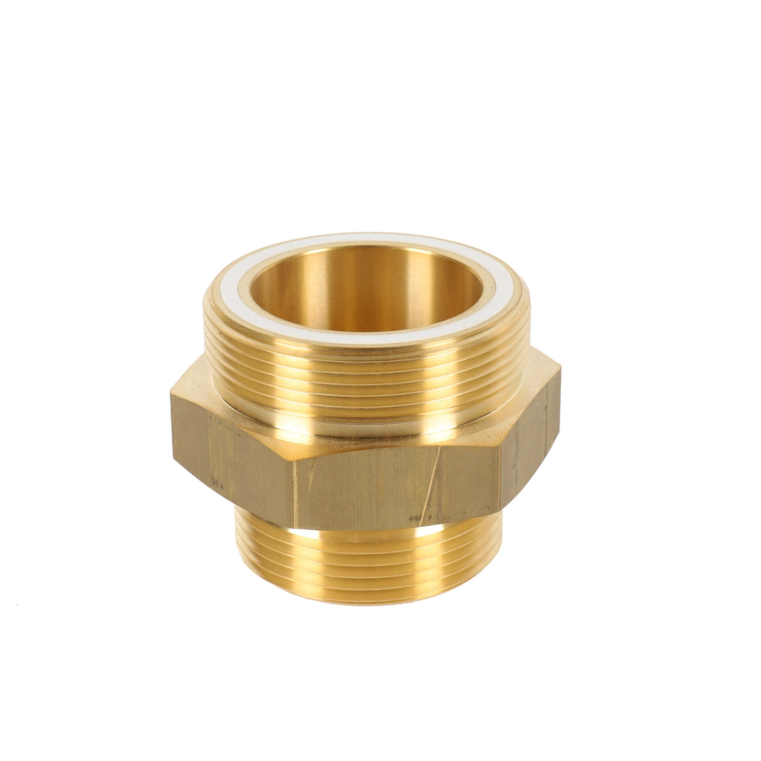 Low Price 1/4 Brass Fitting Nipple Double Extension Nipple Pipe Fitting