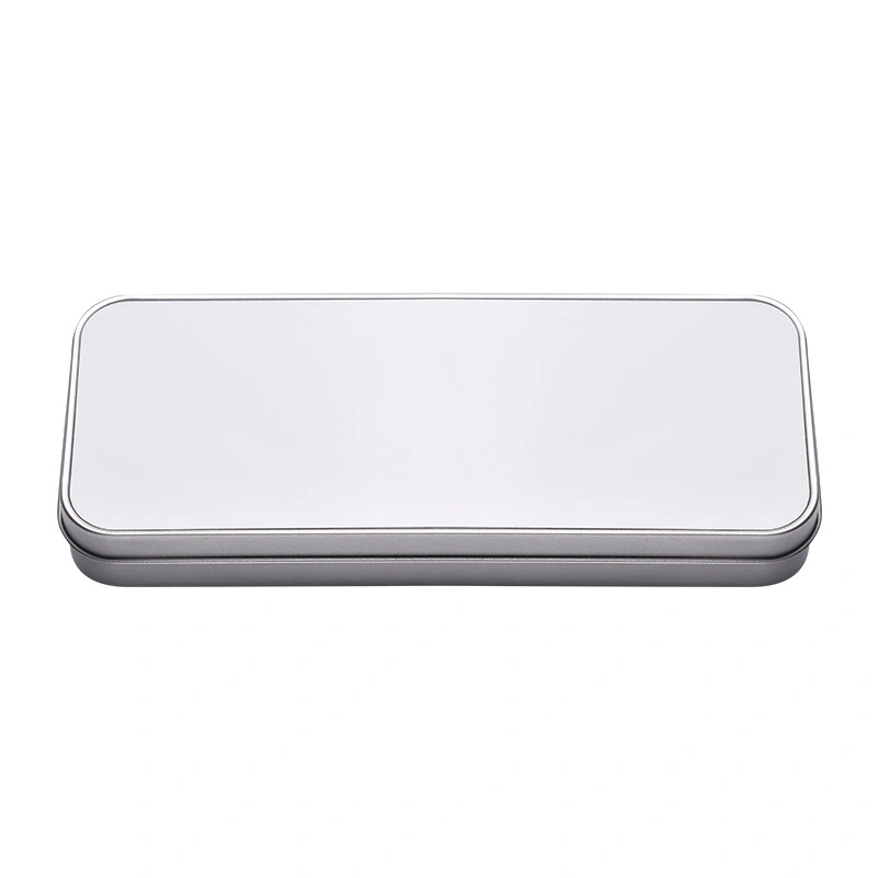 Sublimation Blank Aluminum Stationery Box Heat Transfer Printing Pencil Box DIY Logo