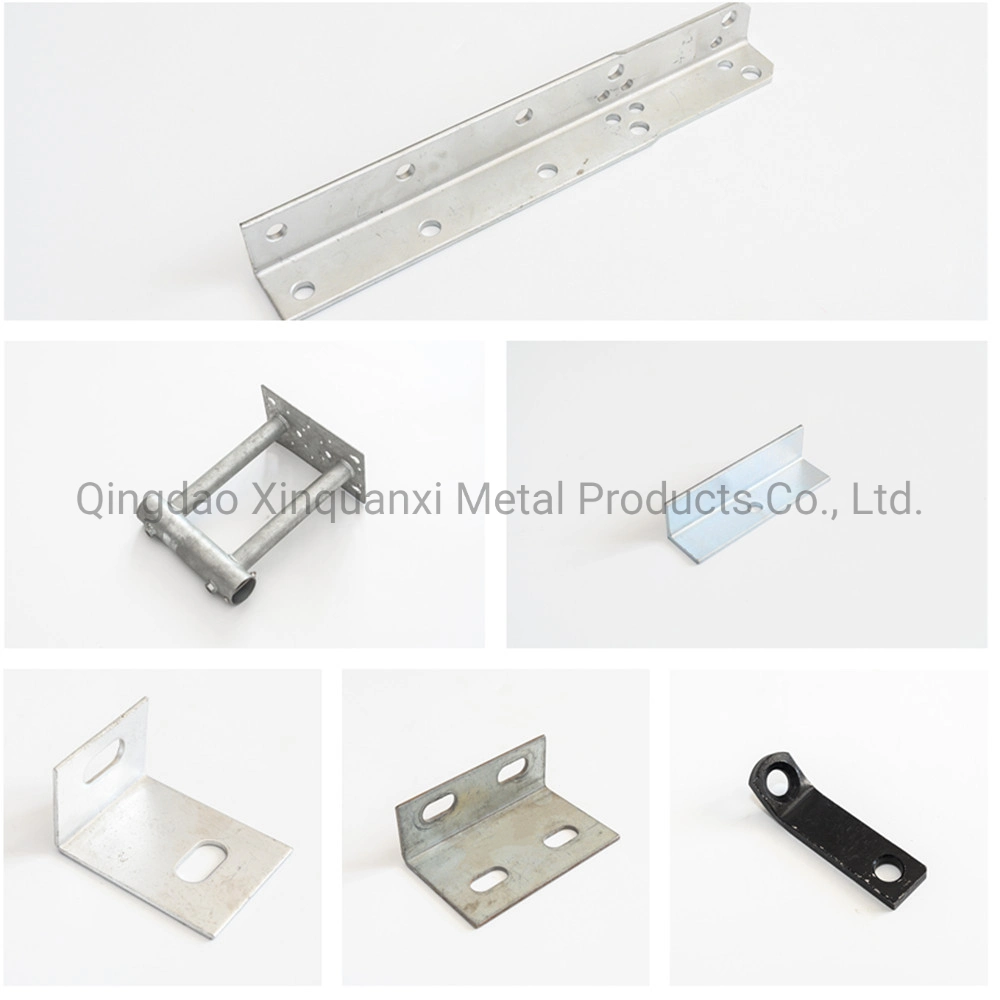 Custom Steel Structure Accessories Heavy Duty 90 Degree Steel Angle Bracket Corner Hardware L Shaped Brackets