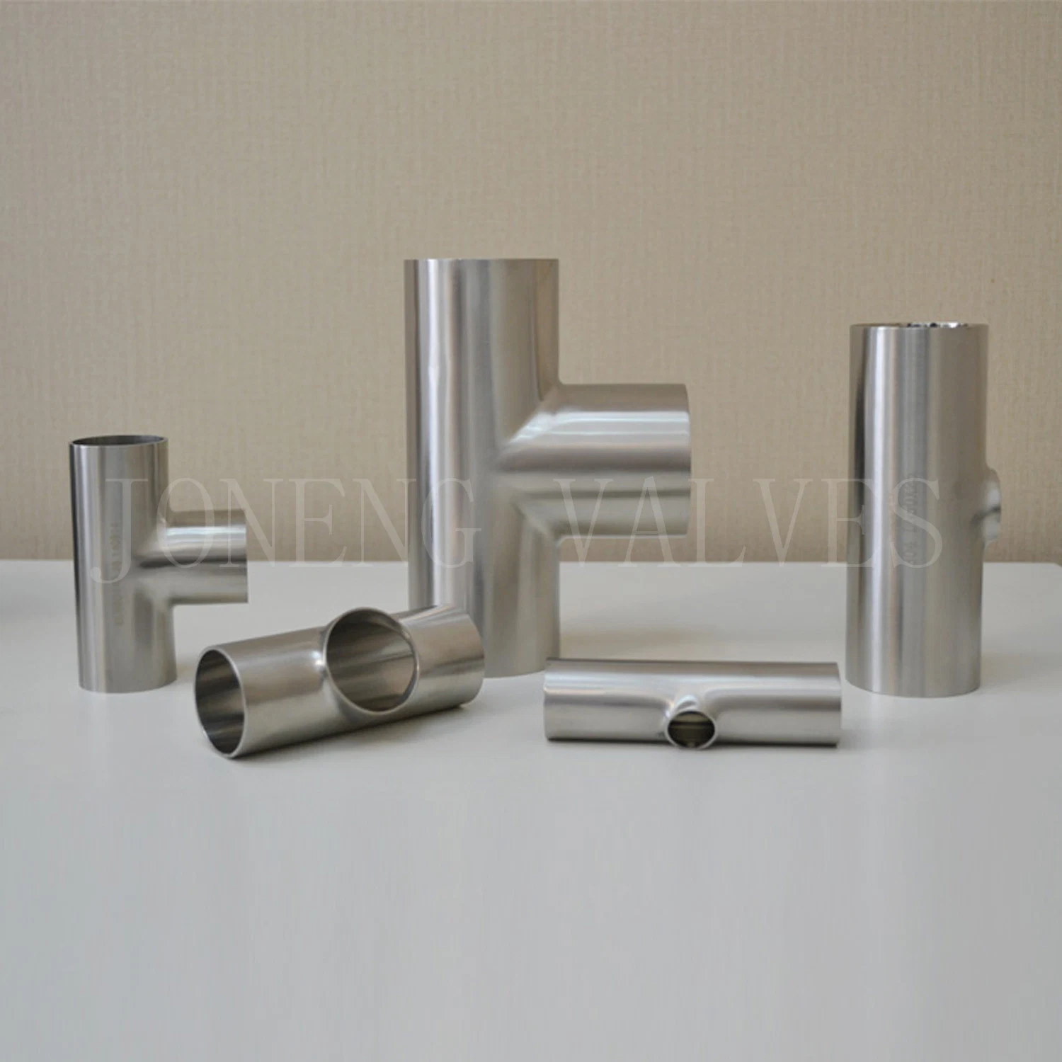 Stainless Steel Food Grade Short Type Reducing Tee Piece (JN-FT1001)