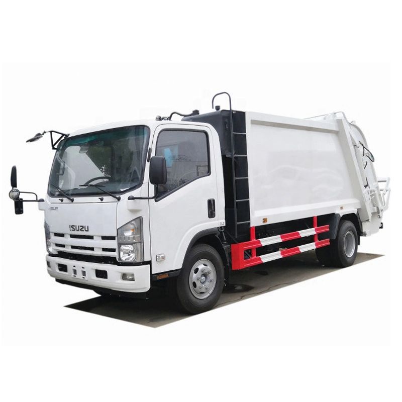 Japanese Brand 8m3 Garbage Truck Rear Loading Disposal Refuse Waste Compactor Truck