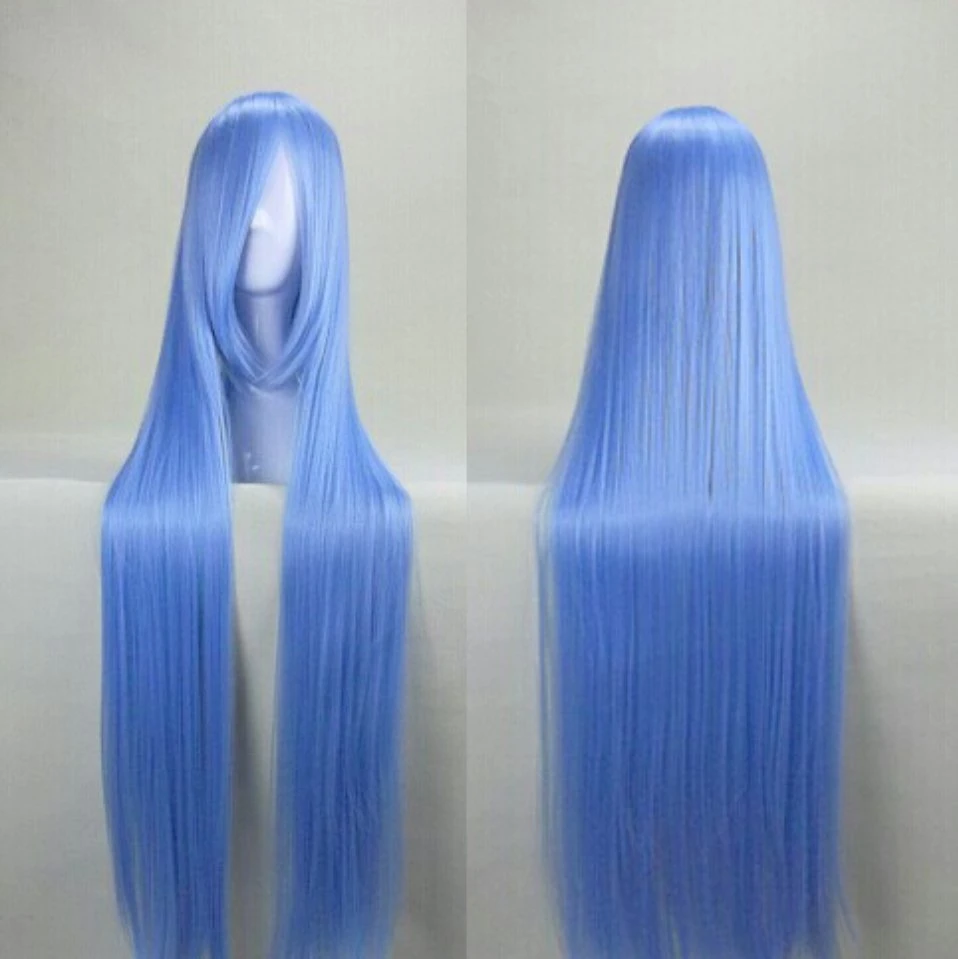 Wholesale/Supplier Customized Muti Color Long Straight Theatre Part Cosplay Synthetic Wig Sheath