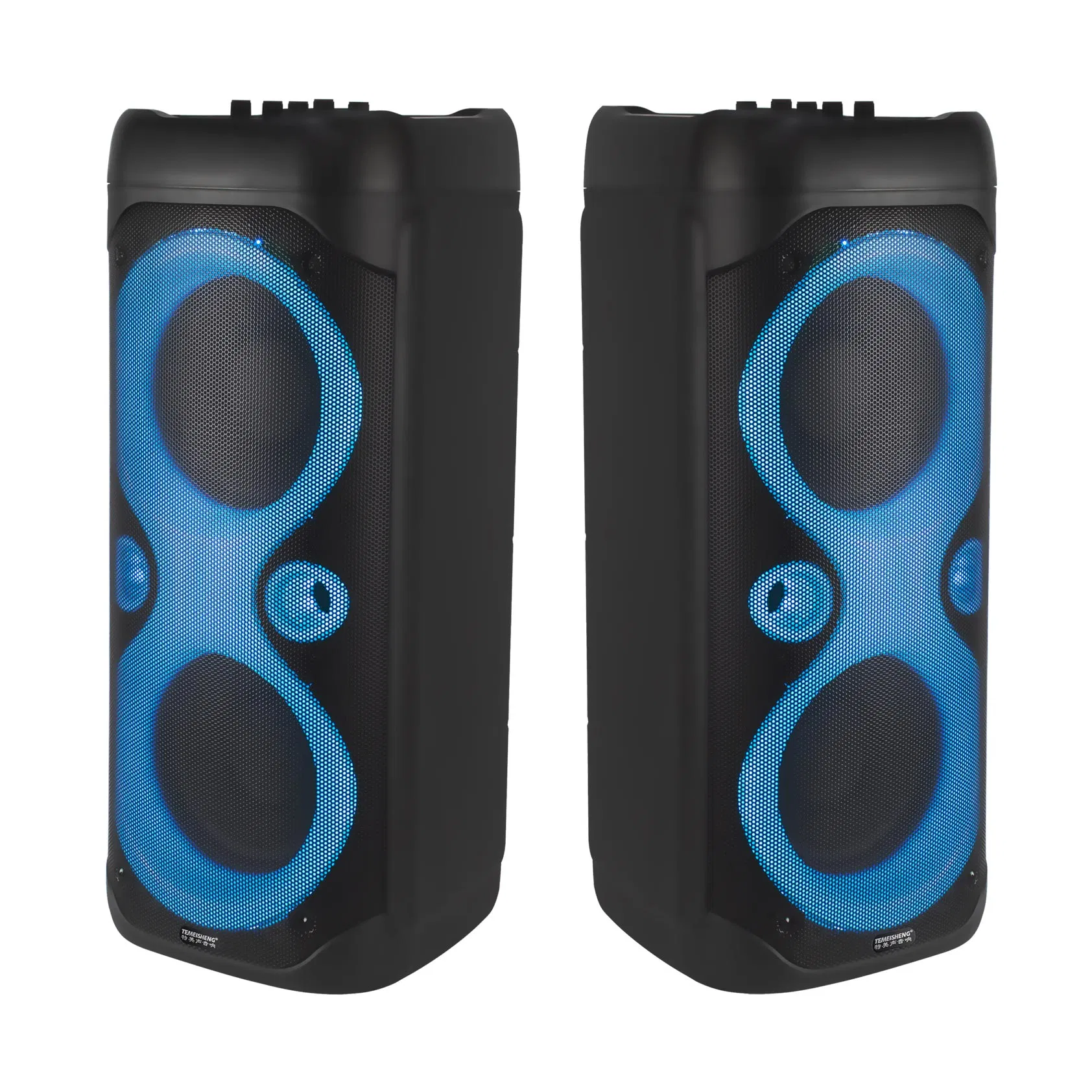 Temeisheng/Langting Dual 8inch Passive Active 2.0 Pair Speaker