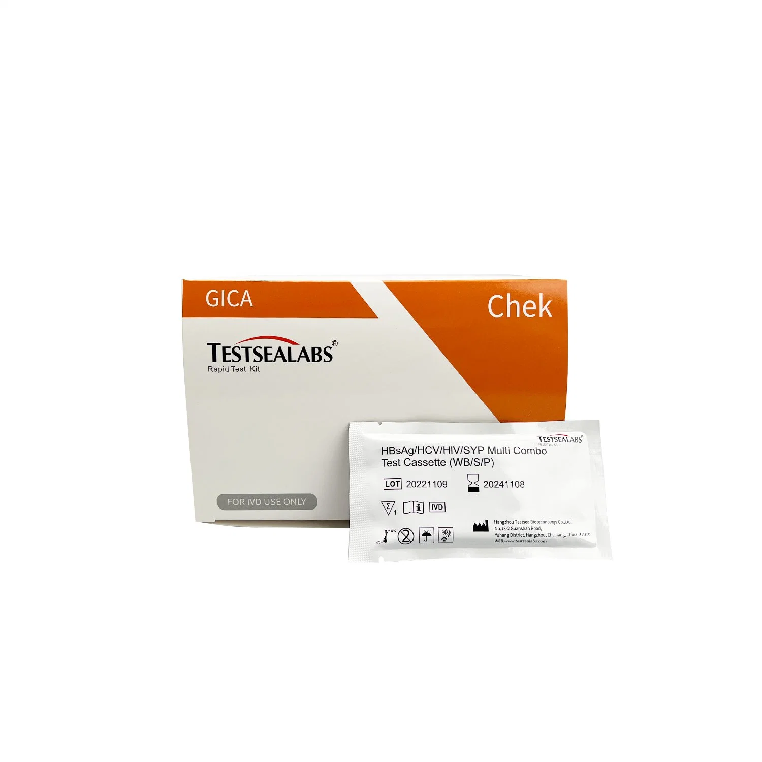 High quality/High cost performance  wholesale Mct H pylori/Hepatitis b/Hbsag/HCV/HIV Std One Step Diagnostics Antigen Rapid Test Kit