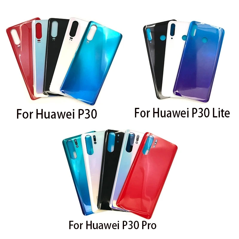 Wholesale/Supplier Back Rear Battery Cover Housing for Huawei P30 Lite P30 PRO Housing with Ahesive Sticker