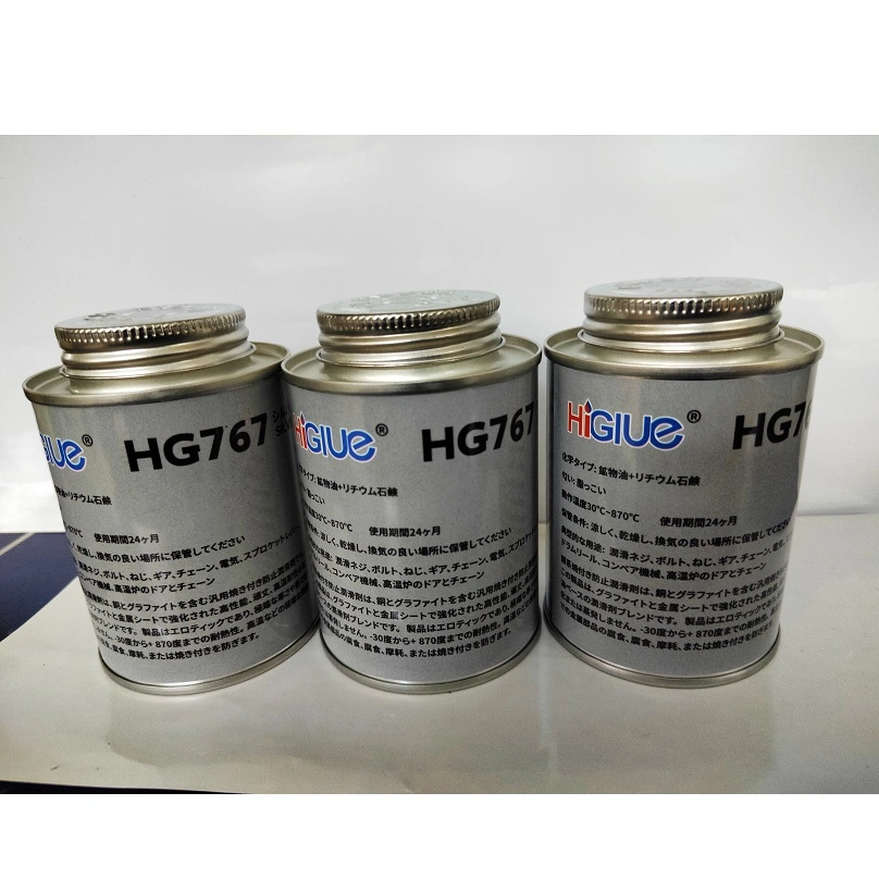 Higlue 771 76732 Silver Grade Anti-Seize Paste (Grease, Brush Top Can, 1Ib)