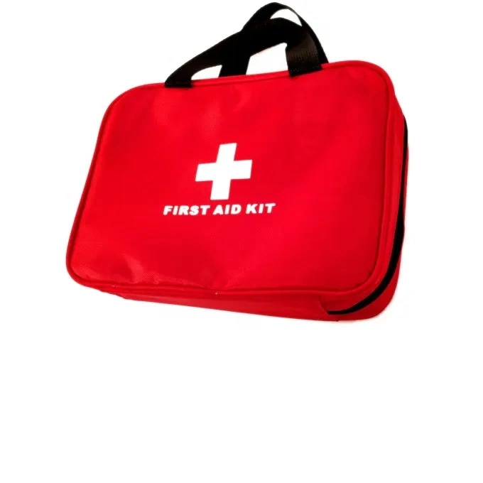 Emergency Leather First Aid Shoulder Bag Tactical Medic Package for Advance Life Saport