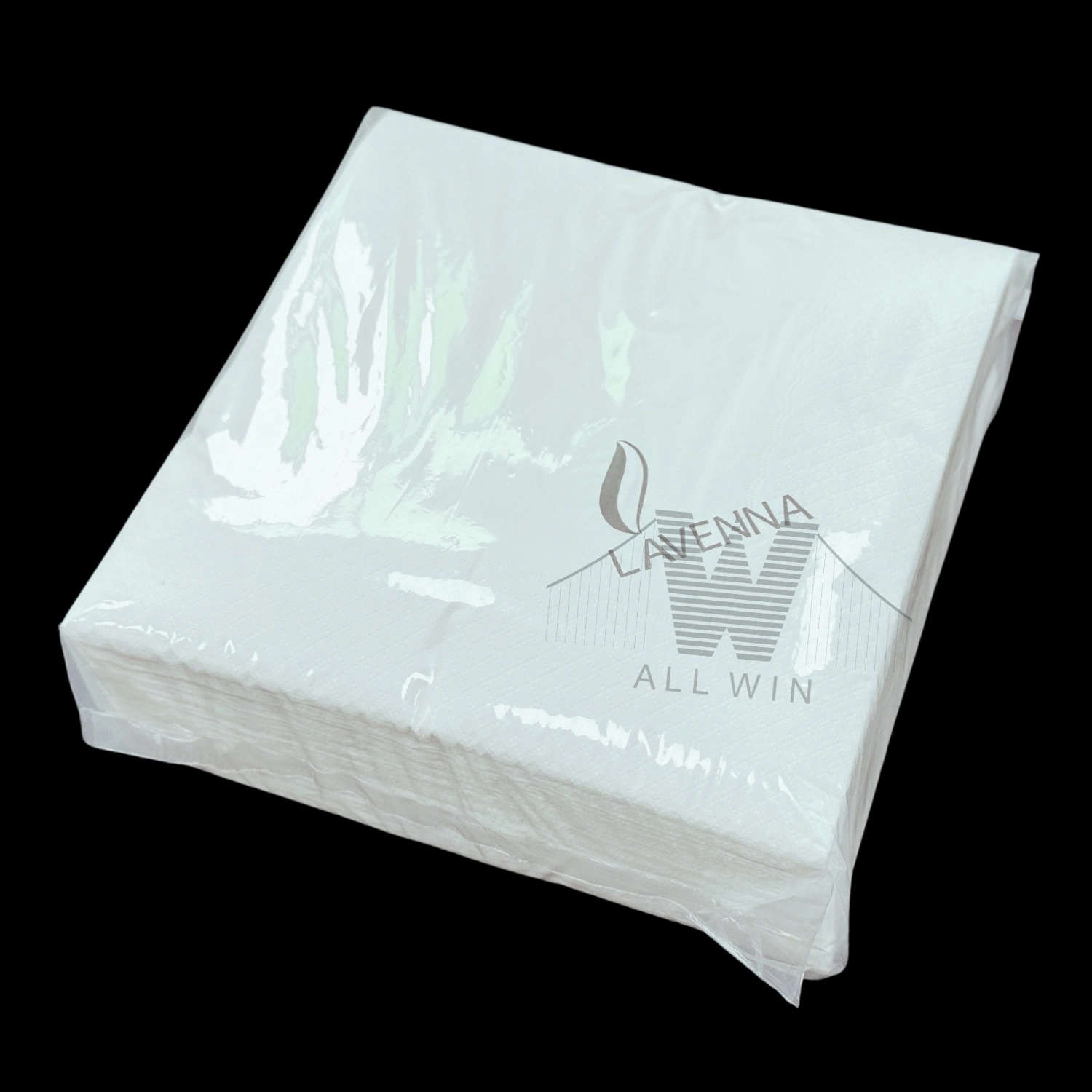 Customized Sanitary Pads Napkins Paper Napkin Tissue Folded Napkins with Logo