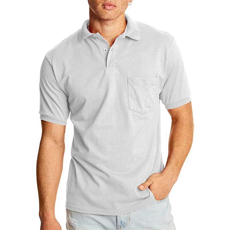 Camisetas Polo para Homens Tecido de Alta Qualidade Pesado 100% Algodão.