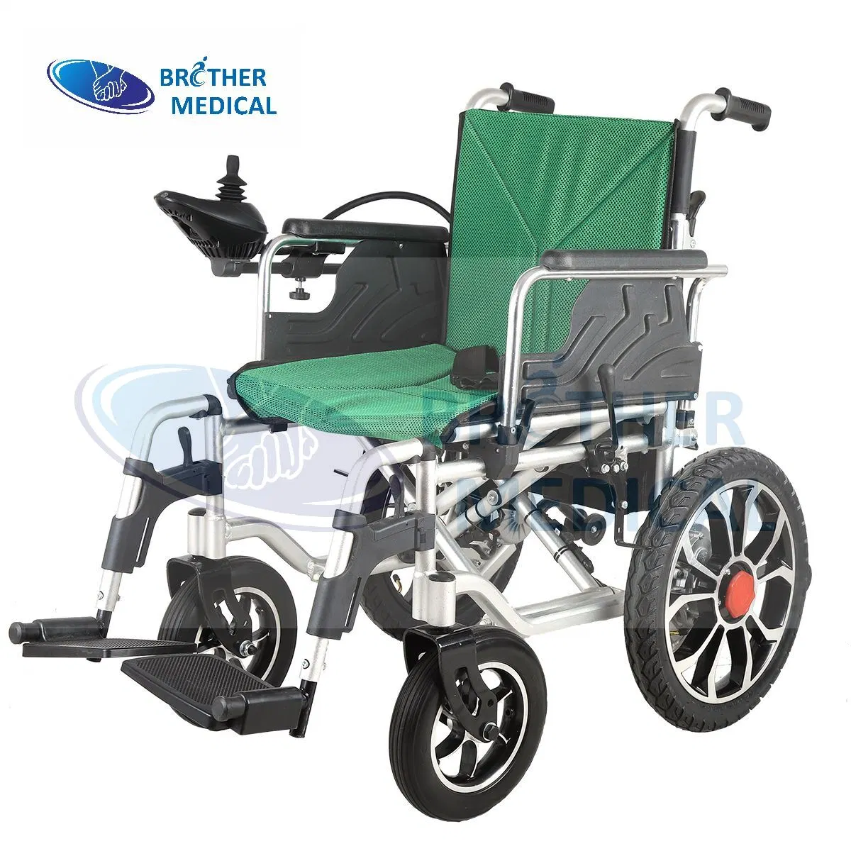 Meilleur contrôleur de manche à balai pour fauteuil roulant électrique avec chargeur de batterie pour les adultes handicapés en fauteuil roulant Personne (BME1023)