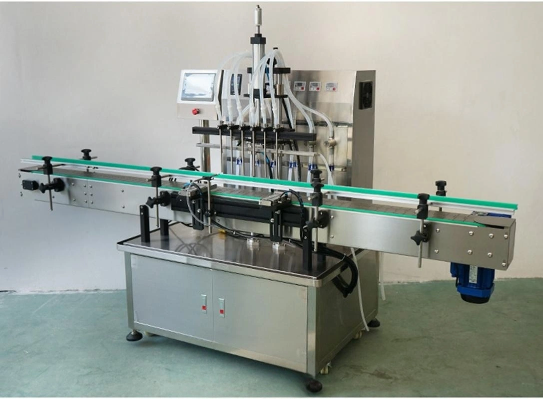 Normal Pressure 6 Heads Edible Oil Filling Machine