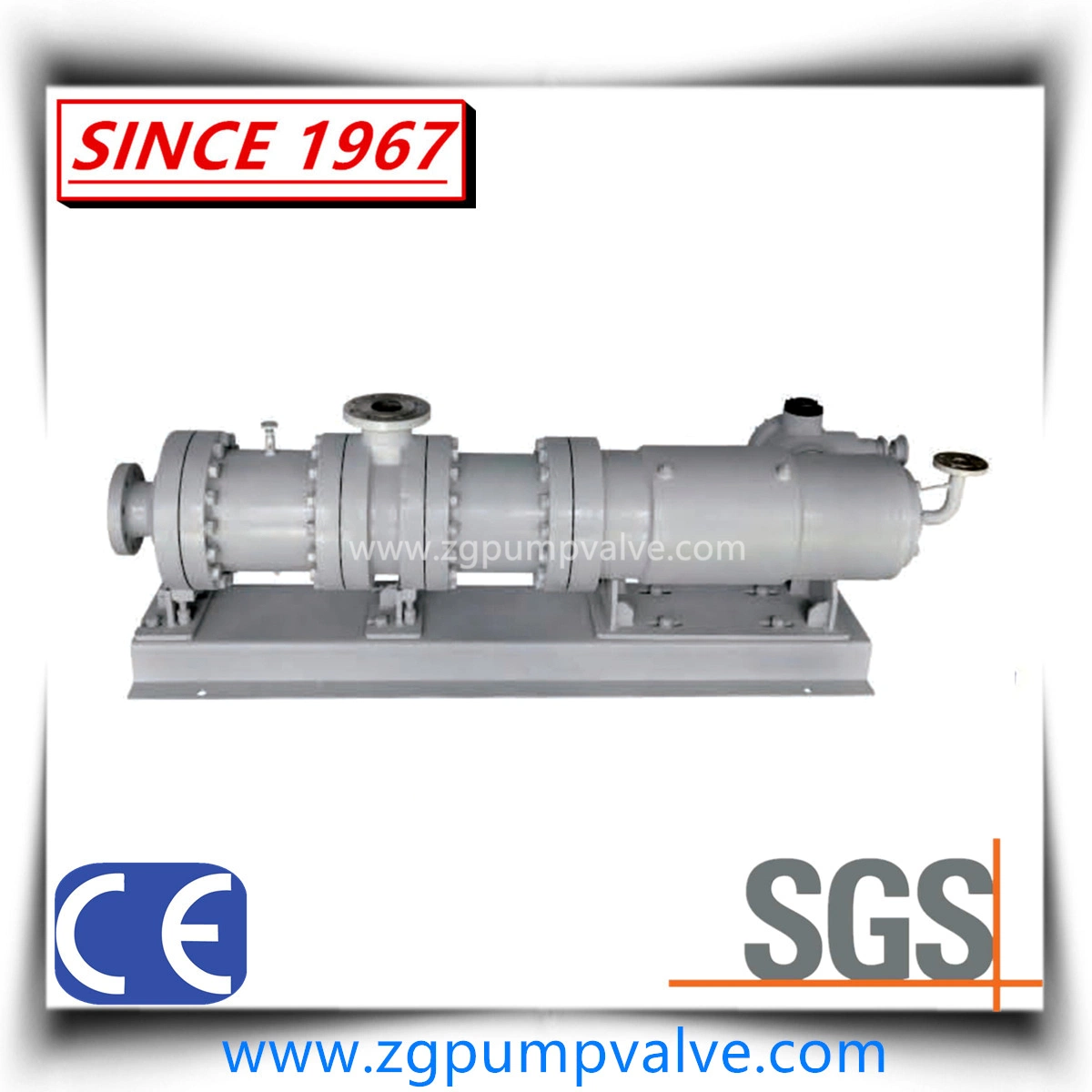 Chemical Canned Motor Multistage High Pressure Pump/Shield Pump No Leakage/No Shaft Seal/Explosion Proof Hastelloy C4 C276 Stainless Steel SS304 SS316 SS316L