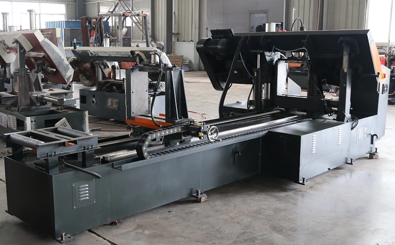 400mm Auto Material Feed CNC Band Saw Automatic Cutting Sawing Machine