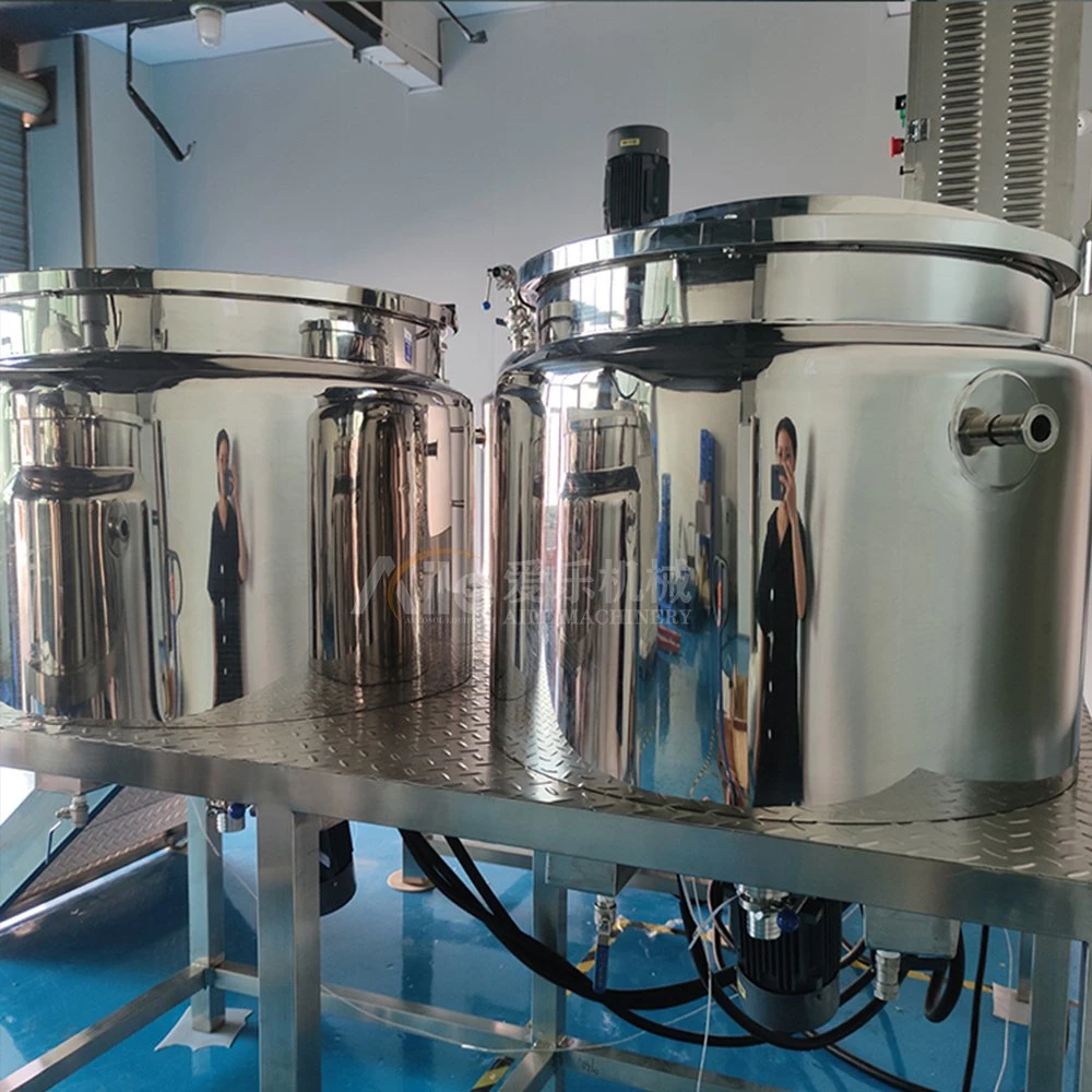 Vacuum Homogenizer Mixer for Making Body Cream Lotion Face Ceam Hand Cream Cosmetics Paste etc