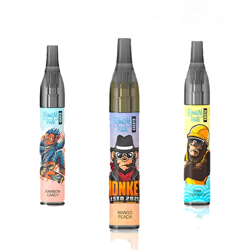 Wholesale 2ml Liquid UK EU Hot Selling Disposable Vape Randm Monkey King 600 Puffs Disposable Vape