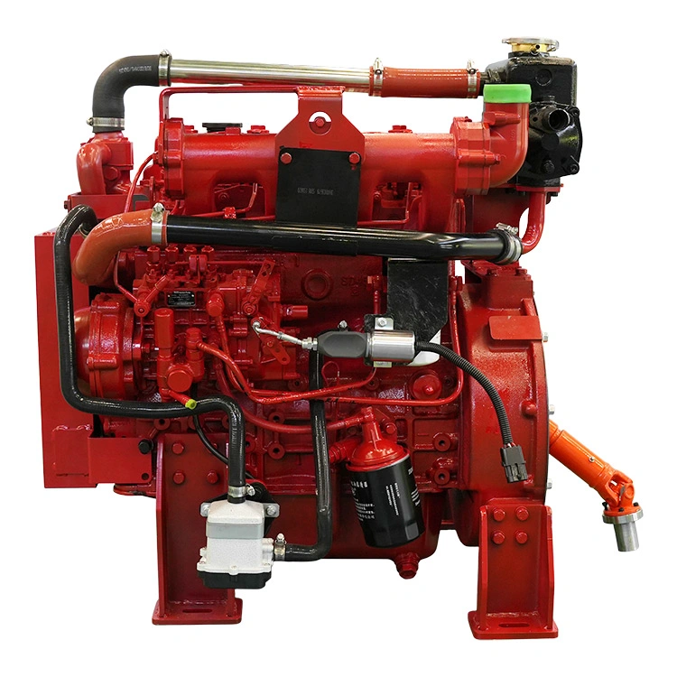 Original Factory 3000rpm Diesel Engine with Heat Exchanger for Fire Fighting Pump