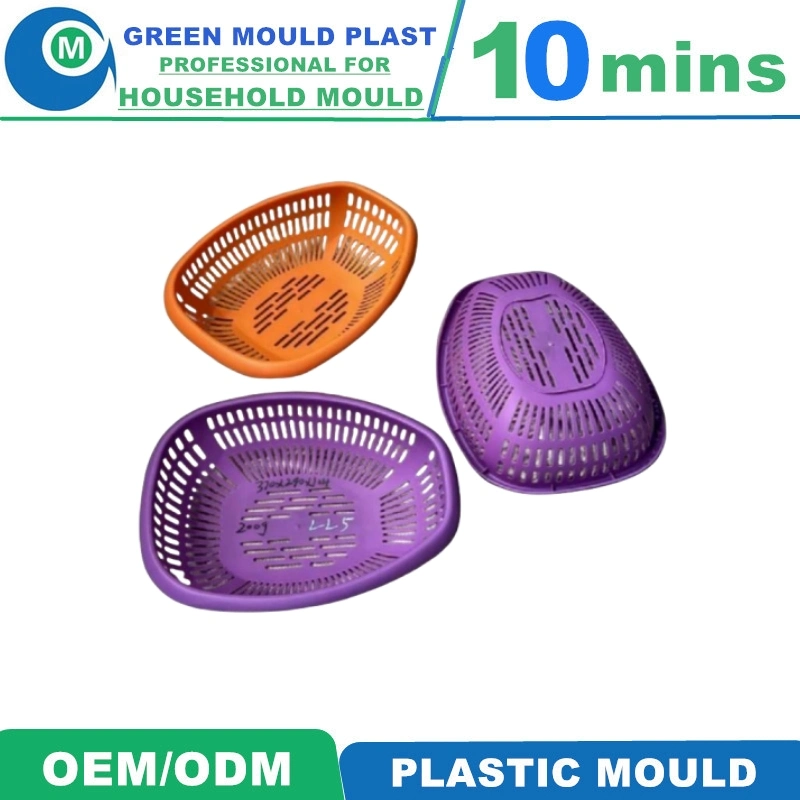 Custom Hot Sell Plastic Round Drain Basket Injection Mold