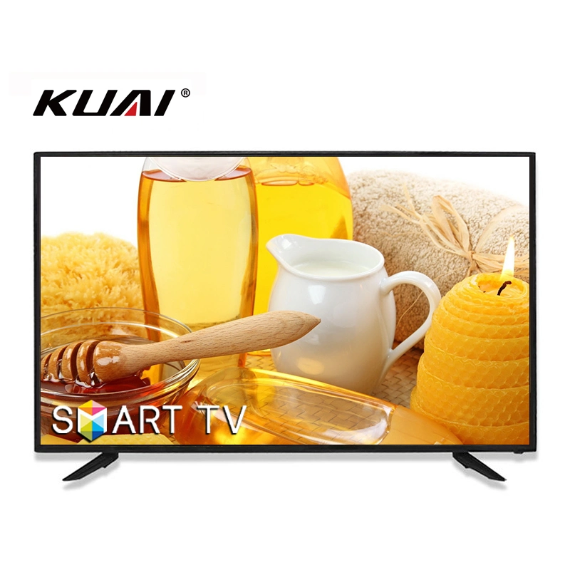 2022 OEM/ODM 4K de 55 pulgadas de pantalla plana de televisión de Smart Smart TV LCD televisores LED