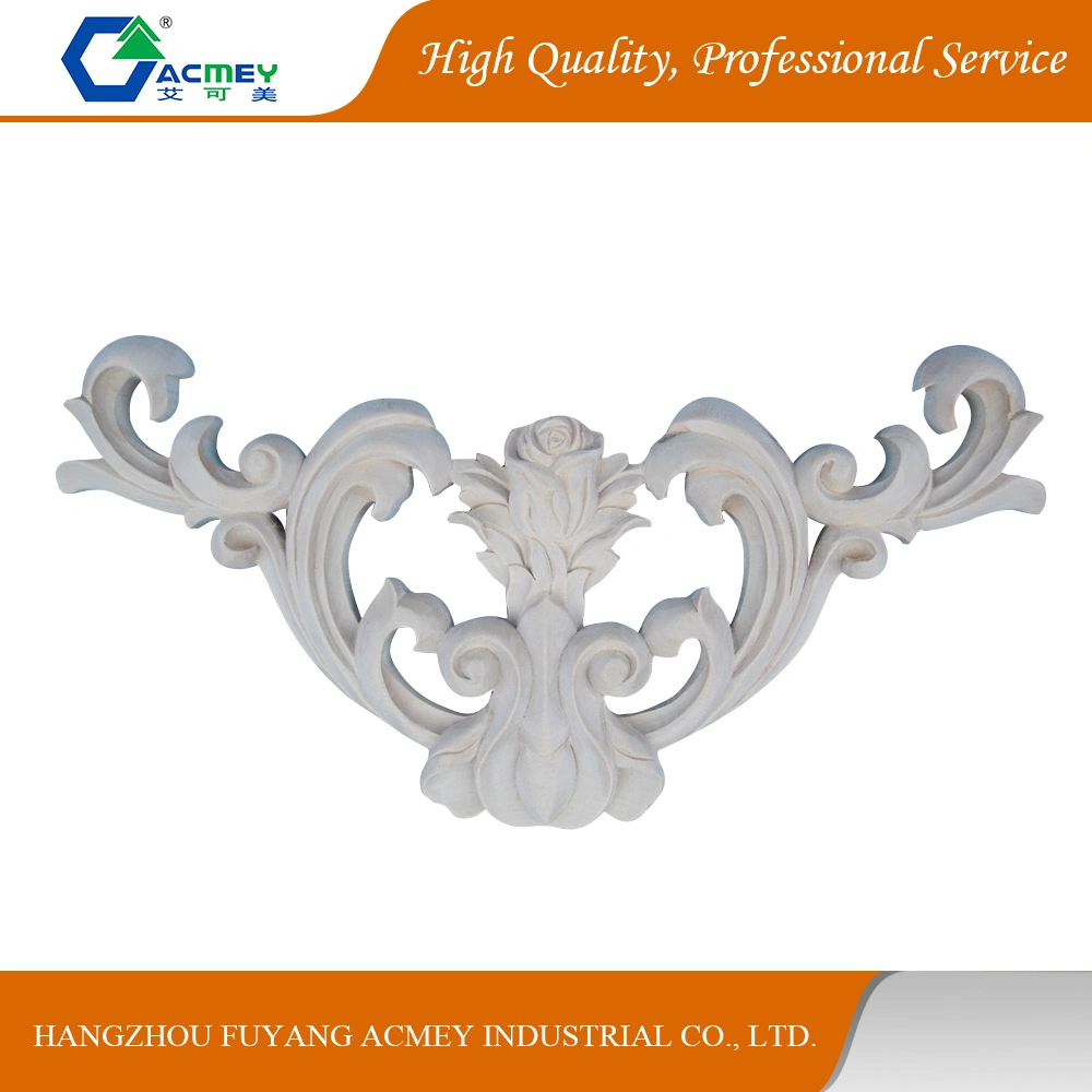 Solid Wood Hand Carved Appliques for Furniture