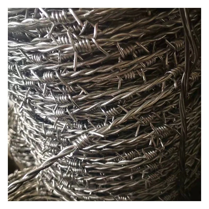 Reverse -Twist Barbed Wire for Fencing Factory Price 500m Per Roll Malaysia