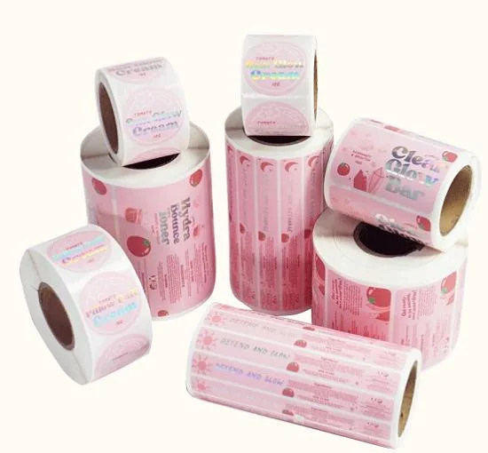 Waterproof Printed Label Self-Adhesive Sticker