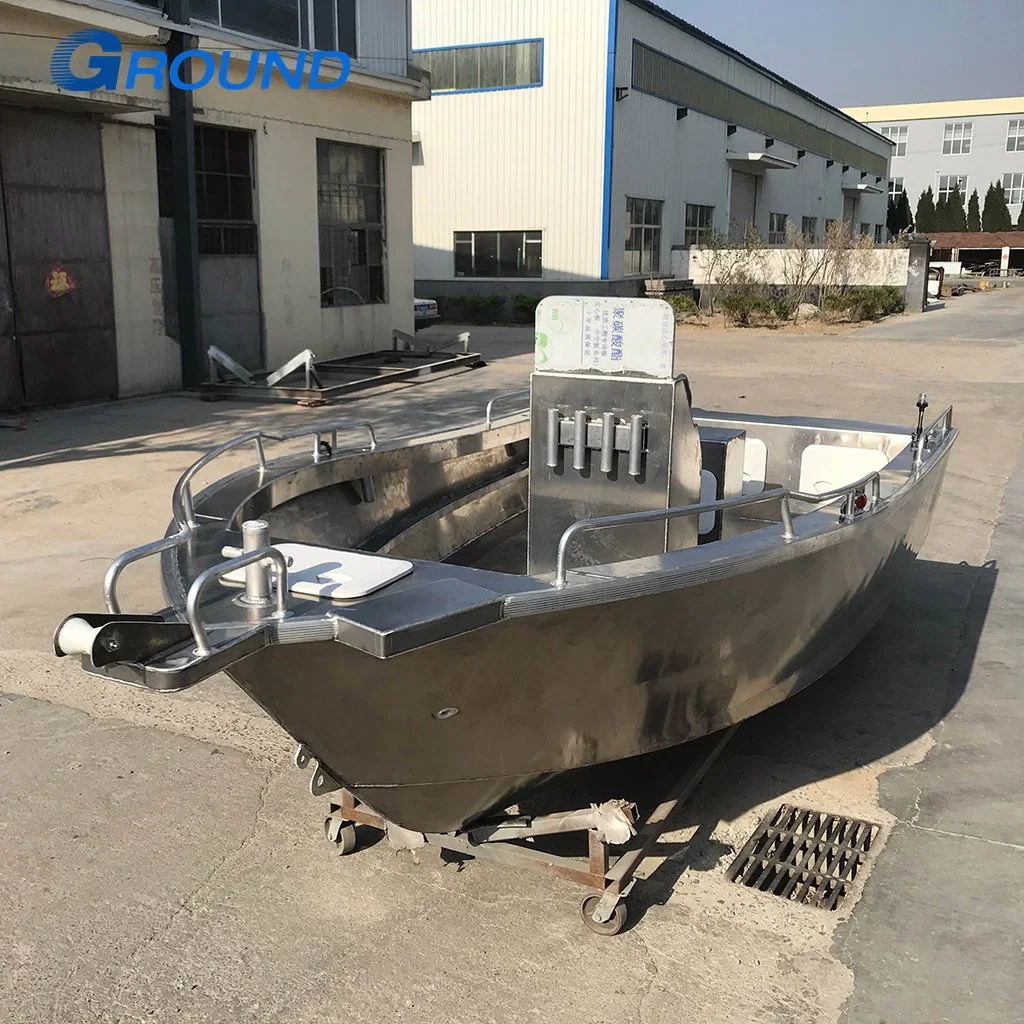 Ground 5.1m 17FT Ce Approved Windshield Fast Aluminum Boat for Fishing