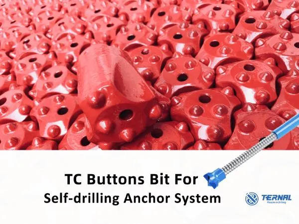 Es Ess Button Drill Bits of Self-Drilling Anchor Bolt