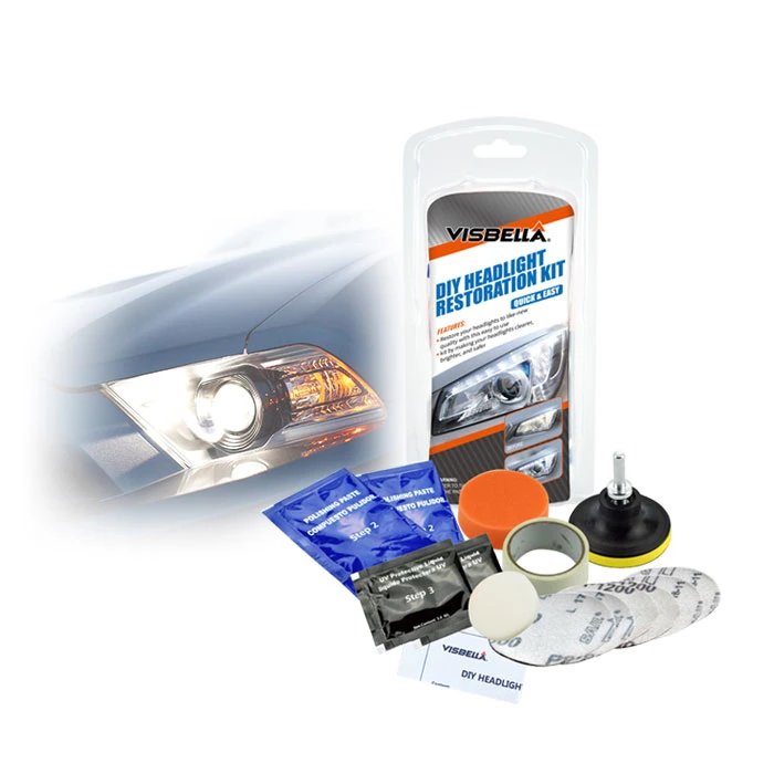 Car Care Products High Gloss Headlight Restoration Kit Car Clear Coating to Make Car Light New