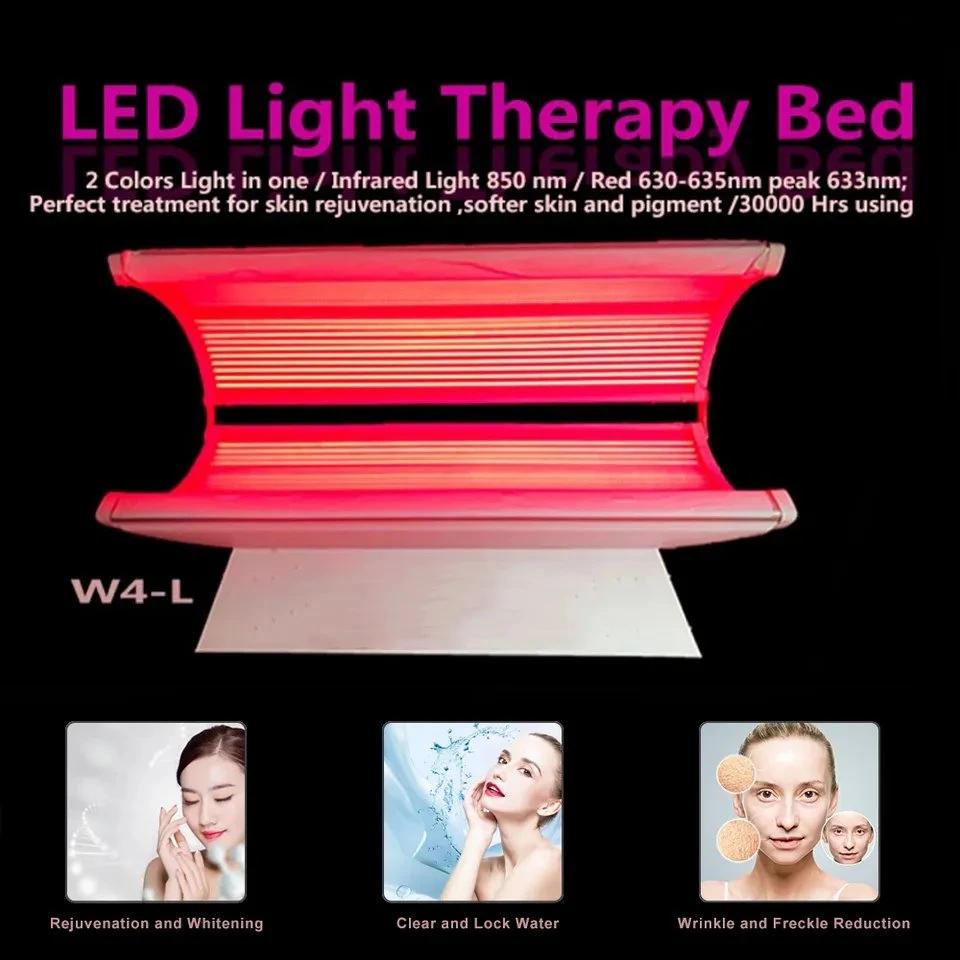 Chiropractic Therapy Wellness Center 660nm 850nm LED Photon Therapy PDT Machine Whole Body Red Light Therapy Bed