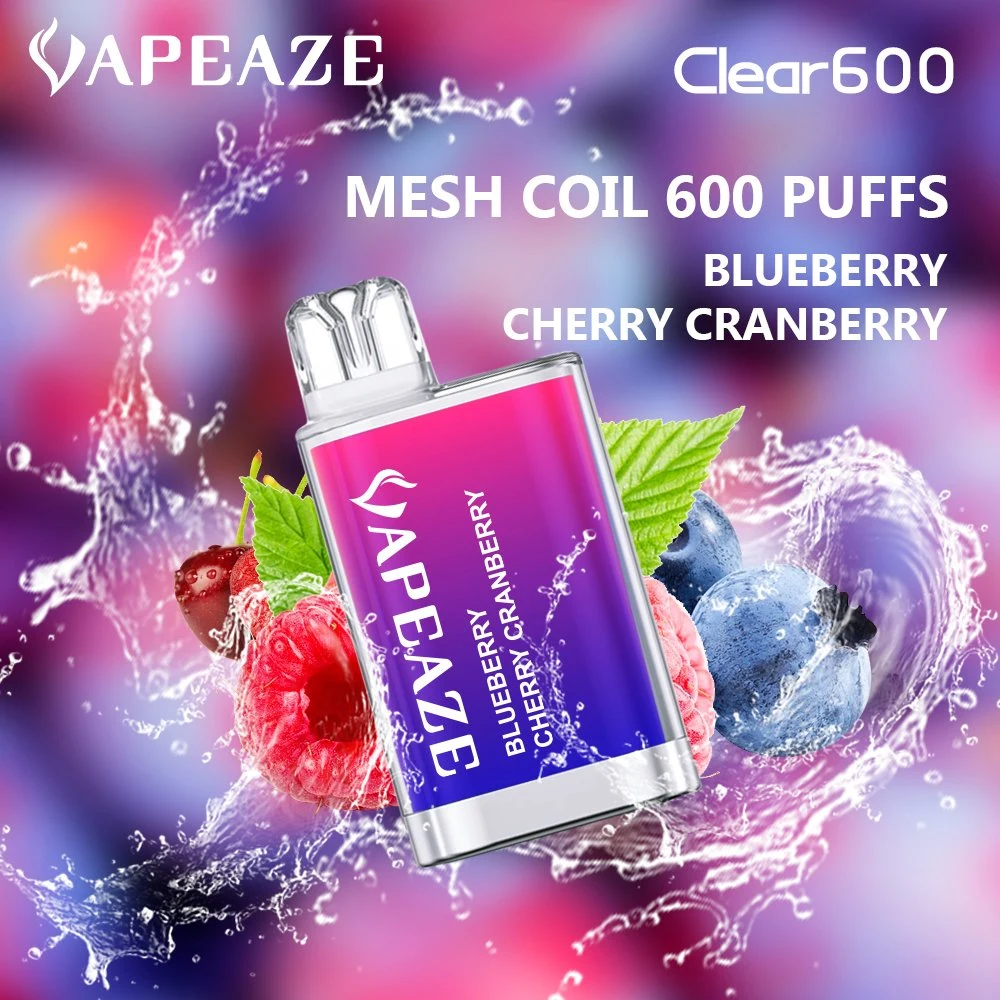 Vapeaze 600 Puffs Disposable Vape China Wholesale Kit Smoking E Liquid Mini Cigarette