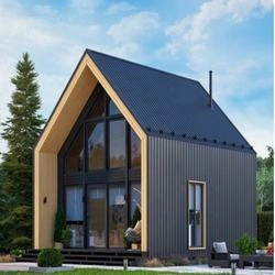 Factory Mobile Direct Portable Homes com preço Garden House Light Villa Prefab Steel