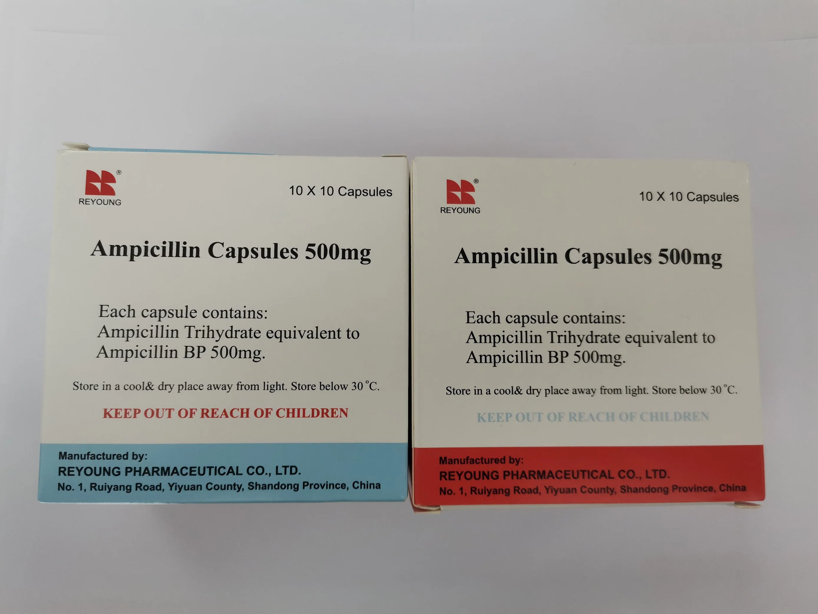 GMP Factory/Ampicillin Capsules 500mg/