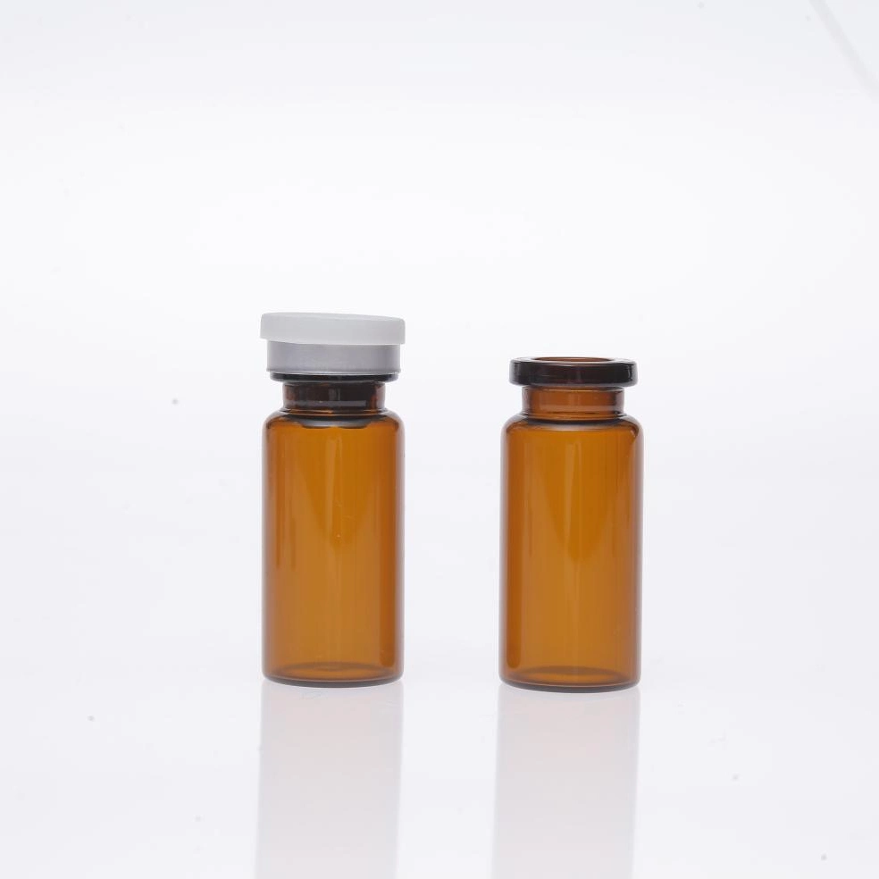 Hot Selling Clear Amber Vial Xilin Bottle Sealed with Rubber Stopper and Aluminum Plastic Combined Cover