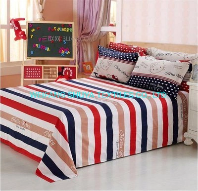 4PCS Double Bed Sheet Set Home Textile Bedding Article