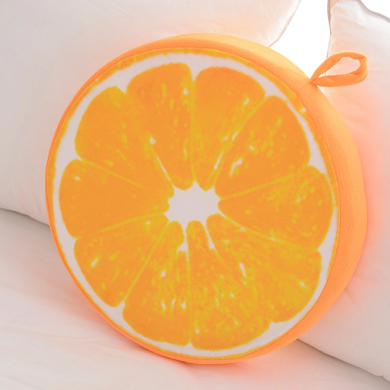 Soft Fruit Plush Travel Pillow Foldable